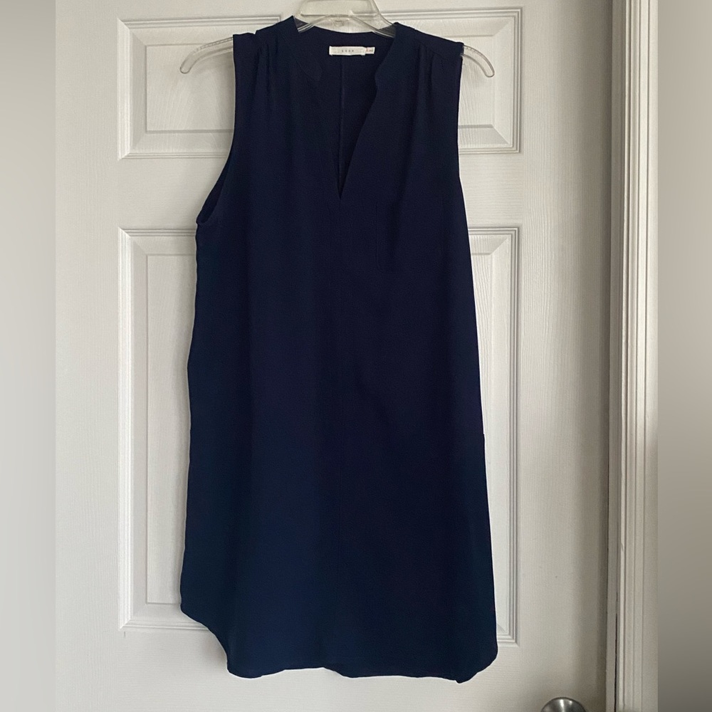 LUSH Navy dress, with chest pocket